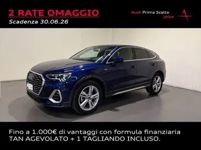 Usata Audi Q3 Sportback S-Line 150 CV (110 kW) 2025 Blu navarra metallizzato SUV