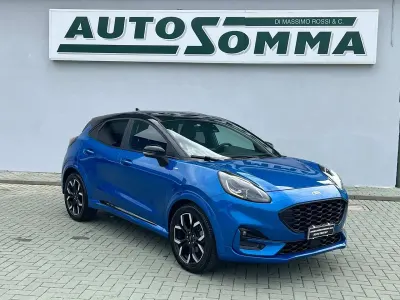 Usata Ford Puma ST-Line X 125 CV (91 kW) 2023 Azzurro met. / tetto nero SUV