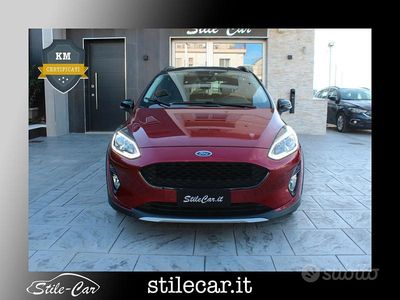 Usata Ford Fiesta Active 86 CV (63 kW) 2019 Rosso Utilitaria