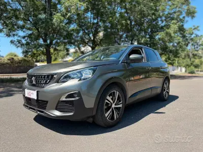 Usata Peugeot 3008 Allure 120 CV (88 kW) 2018 Grigio SUV