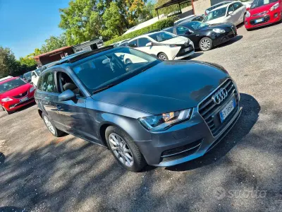 Usata Audi A3 Ambition 110 CV (80 kW) 2015 Giallo Berlina