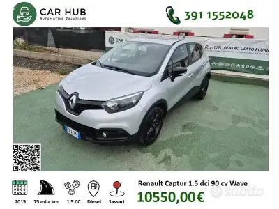 Occasion Renault Captur 90 PK (66 kW) 2015 Grijs SUV