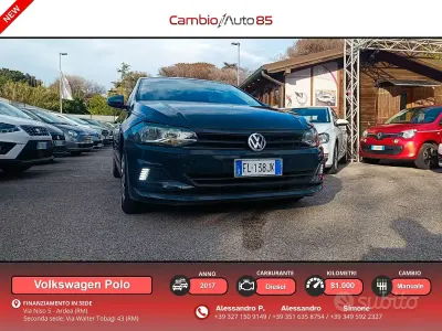 Usata VW Polo Trendline 80 CV (58 kW) 2017 Grigio Berlina