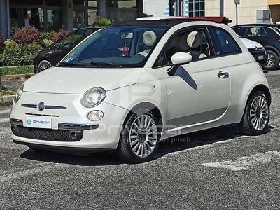 Usata Fiat 500C Lounge 75 CV (55 kW) 2010 Bianco Cabrio