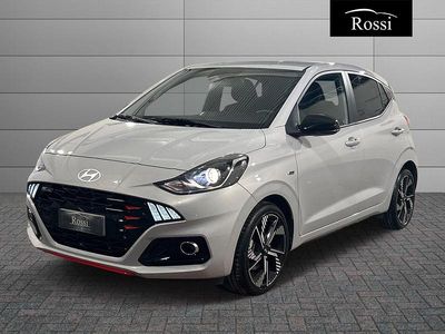 Usata Hyundai i10 N Line 90 CV (66 kW) 2024 Grigio chiaro Utilitaria