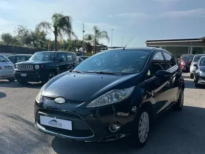 Usata Ford Fiesta Titanium 92 CV (67 kW) 2009 Nero Berlina