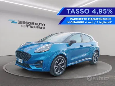 Second-hand Ford Puma ST-Line 125 CP (91 kW) 2020 Albastru SUV