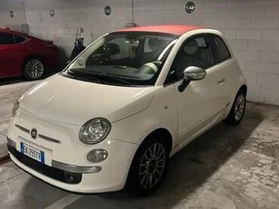 Usata Fiat 500 69 CV (50 kW) 2012 Bianco Cabrio