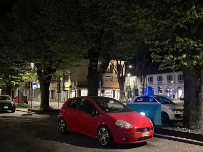 Usata Fiat Grande Punto 90 CV (66 kW) 2008 Rosso Utilitaria