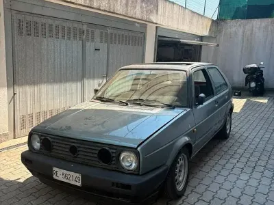 Usata VW Golf II 54 CV (39 kW) 1989 Verde Utilitaria
