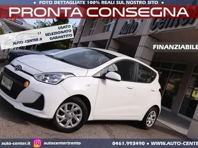 Usata Hyundai i10 67 CV (49 kW) 2018 Bianco Utilitaria