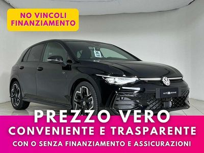 Ny VW Golf VIII R-line Plus 150 HK (110 kW) 2025 Svart Sedan