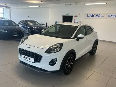 Usata Ford Puma Titanium 125 CV (91 kW) 2022 Bianco frozen SUV