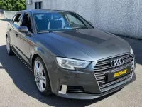 Usata Audi A3 S-Line 150 CV (110 kW) 2018 Grigio scuro Berlina