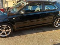 Usata Audi A3 190 CV (139 kW) 2008 Nero Utilitaria