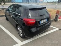 Usata Mercedes A180 Business 109 CV (80 kW) 2015 Nero Berlina