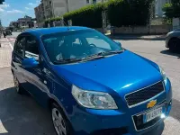 Usata Chevrolet Aveo LT 82 CV (60 kW) 2010 Blu Utilitaria
