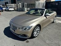 Usata BMW 420 Luxury Line 184 CV (135 kW) 2014 Grigio Cabrio