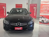 Usata Mercedes C200 Business 136 CV (100 kW) 2018 Nero Berlina