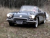 Usata Chevrolet Corvette 248 CV (182 kW) 1958 Nero Cabrio
