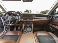 Usata Alfa Romeo Stelvio Executive 180 CV (132 kW) 2018 Bianco SUV