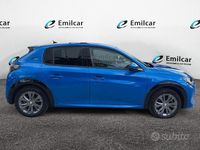 Usata Peugeot 208 GT 56 kW (77 CV) 2021 Blu Utilitaria