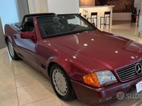 Usata Mercedes SL300 231 CV (169 kW) 1991 Rosso Cabrio