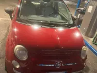 Usata Fiat 500 Lounge 75 CV (55 kW) 2008 Rosso Berlina