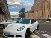 Usata Porsche Panamera 300 CV (220 kW) 2014 Bianco Utilitaria