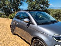 Usata Fiat 500e La Prima 69 kW (95 CV) 2021 Grigio Cabrio