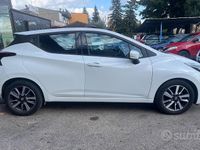 Usata Nissan Micra Tekna 90 CV (66 kW) 2019 Bianco Utilitaria