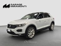Usata VW T-Roc Advance 116 CV (85 kW) 2019 Bianco SUV