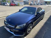 Usata Mercedes C220 Premium Plus 170 CV (125 kW) 2017 Blu/azzurro Cabrio