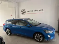 Usata Ford Focus Titanium 120 CV (88 kW) 2019 Blu Berlina