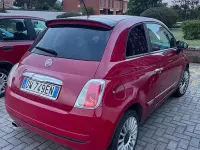 Usata Fiat 500 Sport 69 CV (50 kW) 2009 Rosso Cabrio
