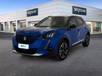 Begagnad Peugeot e-2008 GT 100 kW (136 HK) 2021 Blå SUV
