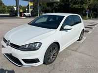 Usata VW Golf VII R-line 110 CV (80 kW) 2017 Bianco Berlina