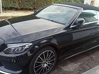 Usata Mercedes C220 170 CV (125 kW) 2017 Nero Cabrio