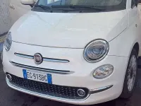 Usata Fiat 500 Lounge 75 CV (55 kW) 2011 Bianco Utilitaria