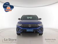 Usata VW T-Roc R-line 150 CV (110 kW) 2023 Lapiz blue metallizzato nero SUV