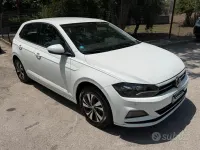 Usata VW Polo 95 CV (69 kW) 2019 Bianco Utilitaria