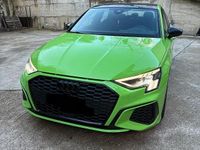 Usata Audi A3 Black Edition 2020 Verde Berlina