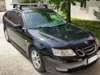 Usata Saab 9-3 150 CV (110 kW) 2006 Nero Station wagon
