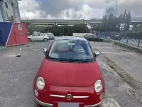 Usata Fiat 500 Lounge 75 CV (55 kW) 2008 Rosso Berlina