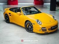 Usata Porsche 911 Turbo S Cabriolet 530 CV (389 kW) 2011 Giallo Cabrio