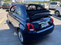 Usata Fiat 500C Lounge 69 CV (50 kW) 2020 Blu/azzurro Cabrio