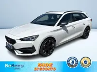 Usata Cupra Leon 150 CV (110 kW) 2024 Bianco pastello Station wagon