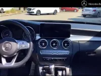 Usata Mercedes C180 Premium 156 CV (114 kW) 2019 Nero Cabrio