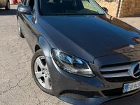 Usata Mercedes C180 116 CV (85 kW) 2016 Grigio Berlina