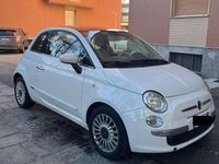 Usata Fiat 500 Lounge 69 CV (50 kW) 2011 Bianco Utilitaria